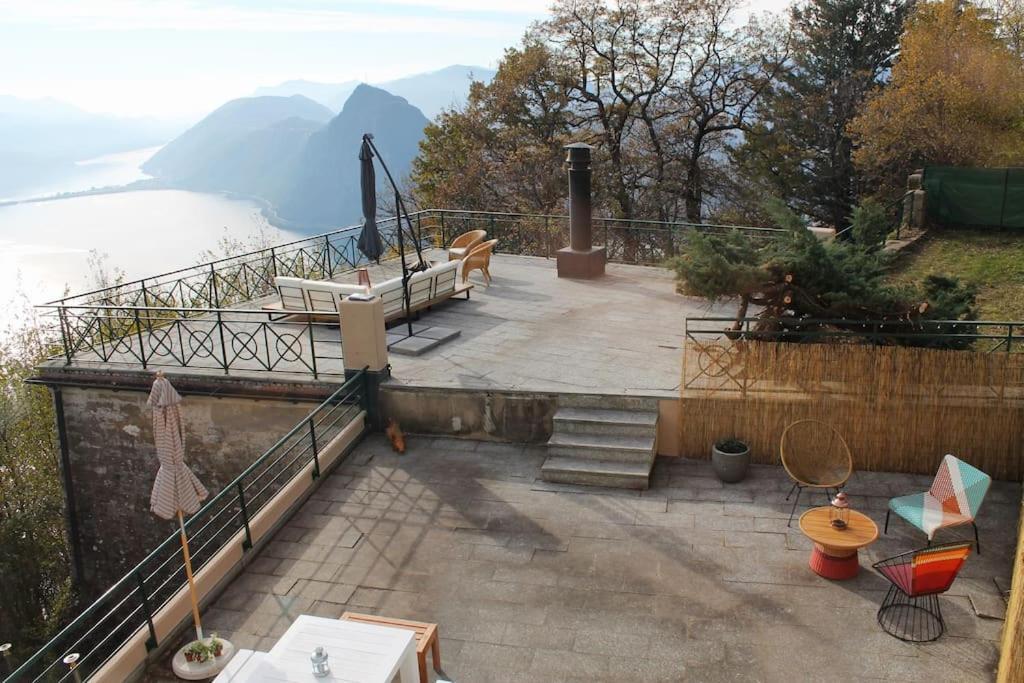 La Perla Di Bre' Apartment ลูกาโน ภายนอก รูปภาพ